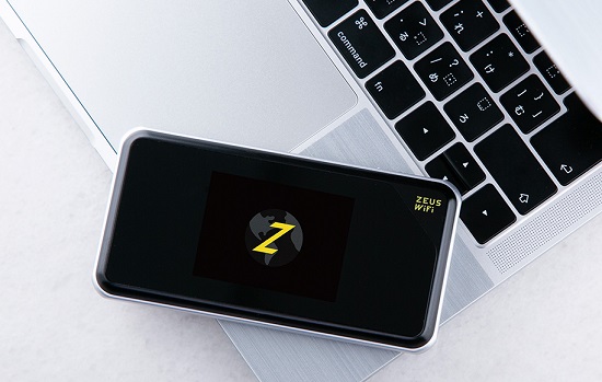 モバイルデータ通信事業(ZEUS WiFi)イメージ